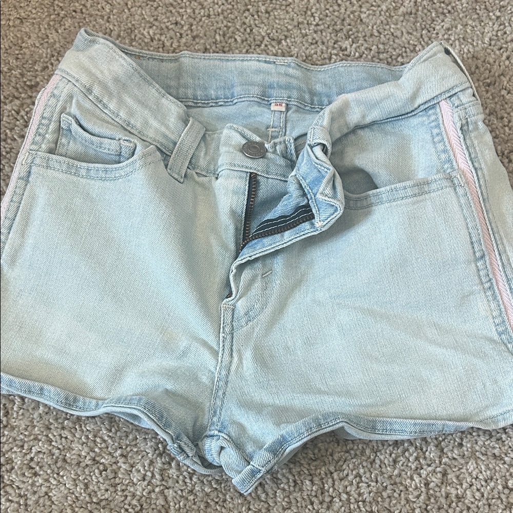 Casual Light Blue Women's Jean Shorts